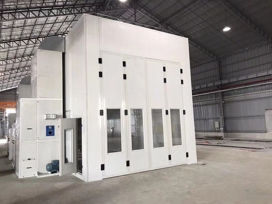 غرفه اسپری اتوبوس BZB15m با گودال برای استخراج