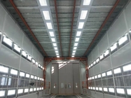 غرفه رنگ هواپیما با استخراج گودال استاندارد CE با پانل پشم سنگ برای کارخانه هواپیما
