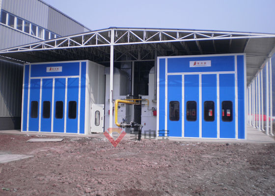 کیفیت غرفه رنگ توربین بادی غرفه اسپری طرح CE با سیستم کنترل هوشمند کارخانه