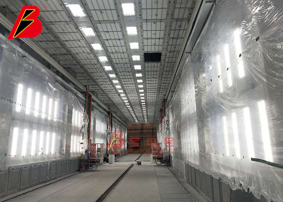 کیفیت غرفه رنگ کامیون فلزی Sheld Man Lift CE TUV Bus Truck کارخانه