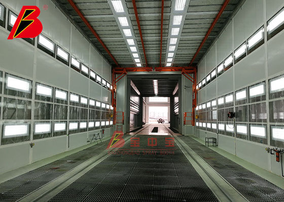 کیفیت تجهیزات بزرگ 50 غرفه اسپری صنعتی با سیستم هوشمند کارخانه