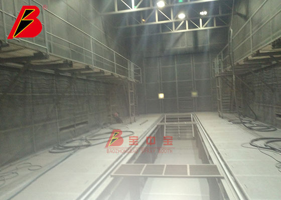 کیفیت غرفه انفجار شن و ماسه اتوماتیک صنعت برند BZB اتوماتیک کارخانه