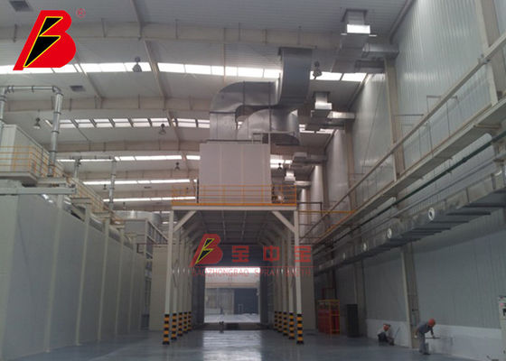 کیفیت با استفاده از اتاق رنگ آمیزی برای تجهیزات پاشش رنگ قطعات خودکار کارخانه