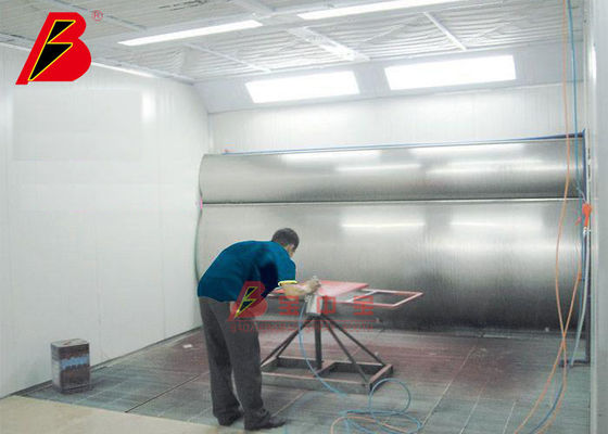 کیفیت غرفه اسپری مرطوب BZB که برای پوشش چوب / مبلمان / فلز استفاده می شود کارخانه