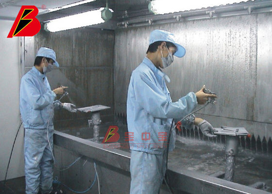 کیفیت غرفه رنگ اسپری قطعه کار کوچک 12000 میلی متر برای ساخت مبلمان کارخانه