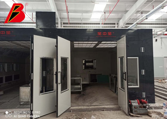 کیفیت غرفه اسپری بخاری برقی اتومبیل BZB برای فن های توربین اتوماتیک کارخانه