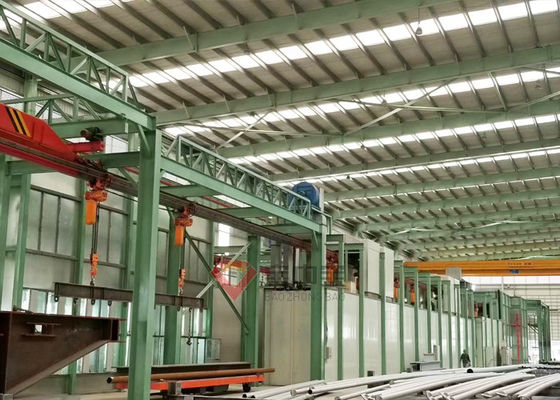 خط تولید نقاشی سفارشی کوره رنگی SS Steel Fabrication