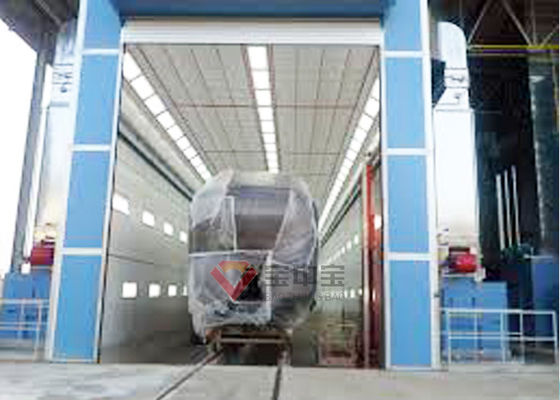 کیفیت Railway Paint Spread Booth Full Downdraft Spray Booth بصورت اتوماتیک توسط پوششهای سطحی کارخانه