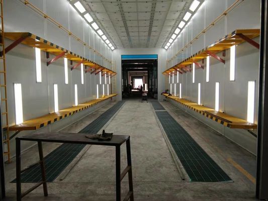 کیفیت غرفه اسپری کانتینر با تجهیزات درمان VOCs اتاق طراحی و طراحی رنگ را طراحی کنید کارخانه