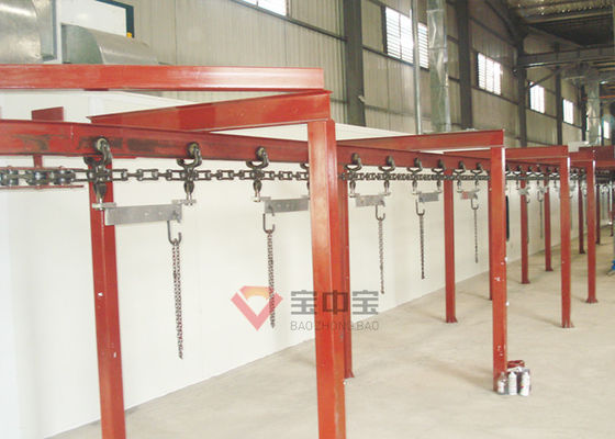 کیفیت خطوط نقاله Paint Line برای خط پوشش پودر با زنجیر آویز کارخانه