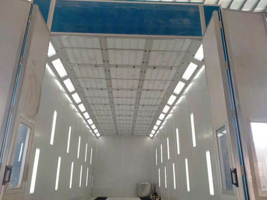 کیفیت غرفه اسپری اتوبوس و کامیون با نور جانبی اتاق رنگ 1000lux کارخانه