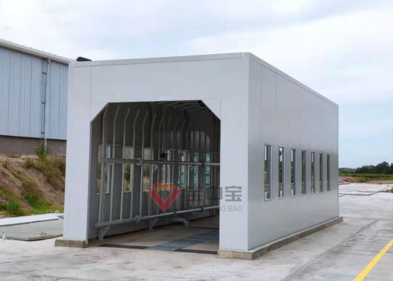 کیفیت غرفه تست باران برای اتاق بازرسی از کمبود آب با فشار بالا مینی بوس کارخانه