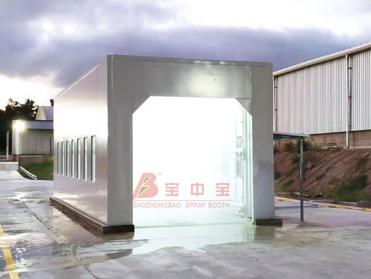 کیفیت خط تست تنگی آب با غرفه بازرسی باران روشنایی کارخانه