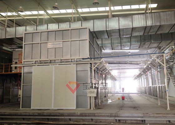 کیفیت غرفه اسپری بزرگ اتوبوس Yutong Bus Paint غرفه BZB بزرگ غرفه اسپری کارخانه