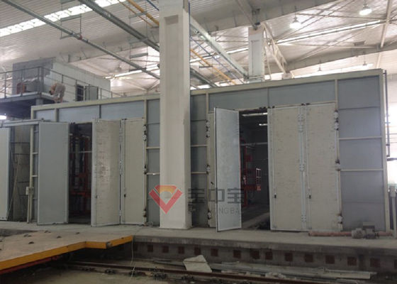 کیفیت اتاق رنگ اتوبوس با درهای لغزنده برقی توسط تجهیزات نقاشی Baozhongbao تهیه می شود کارخانه