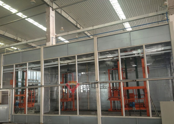 کیفیت خط تولید نقاشی غرفه اسپری اتوبوس سفارشی برای تجهیزات رنگ اتوبوس Yutong کارخانه