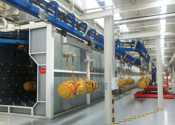 کیفیت عایق گرما ماشین آلات سنگین اتاق رنگ کارخانه