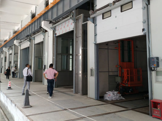 کیفیت خط تولید نقاشی اتاق نقاشی Sandblasting اتاق نقاشی Bury Booth پرده آب کارخانه